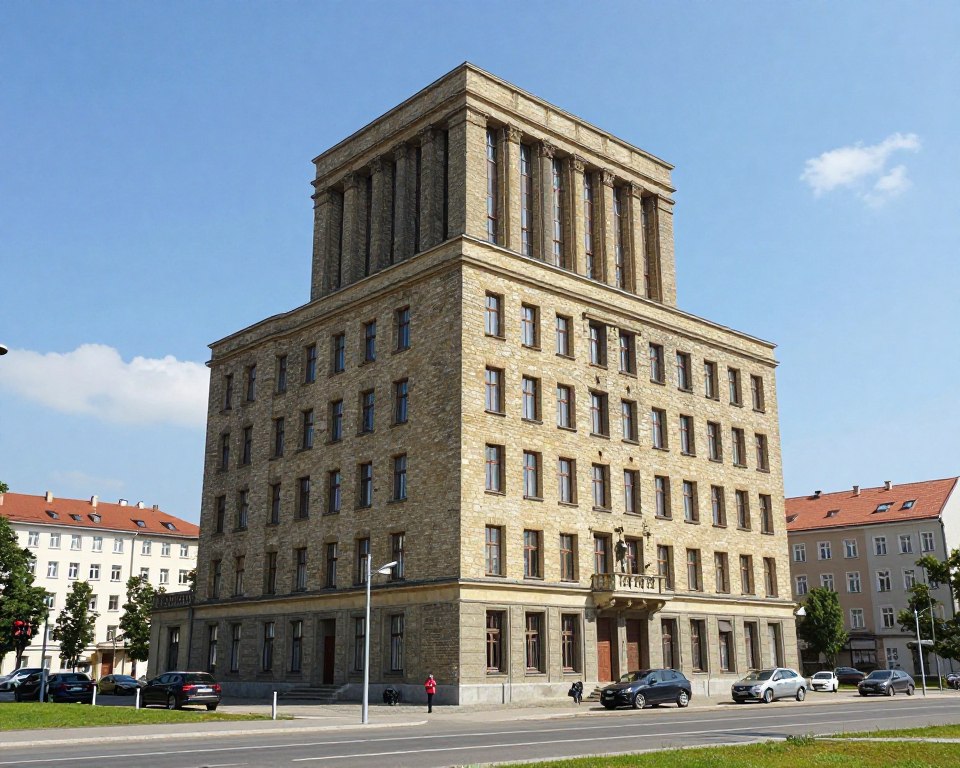 Krakau Architektur in Nowa Huta