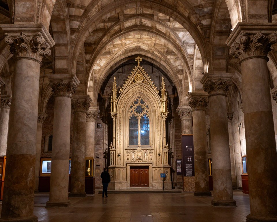 Krakau Attraktionen Unterirdisches Museum