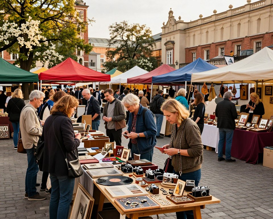 Krakau Flohmärkte Vintage Shopping
