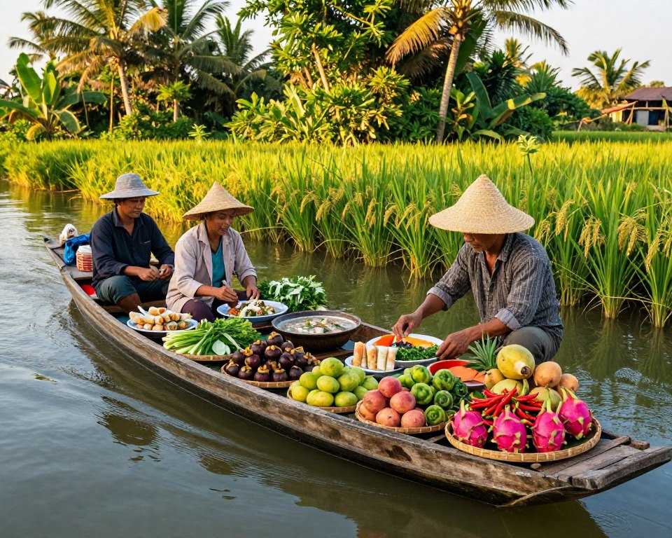 Kulinarische Entdeckungen Vietnam Mekong Delta