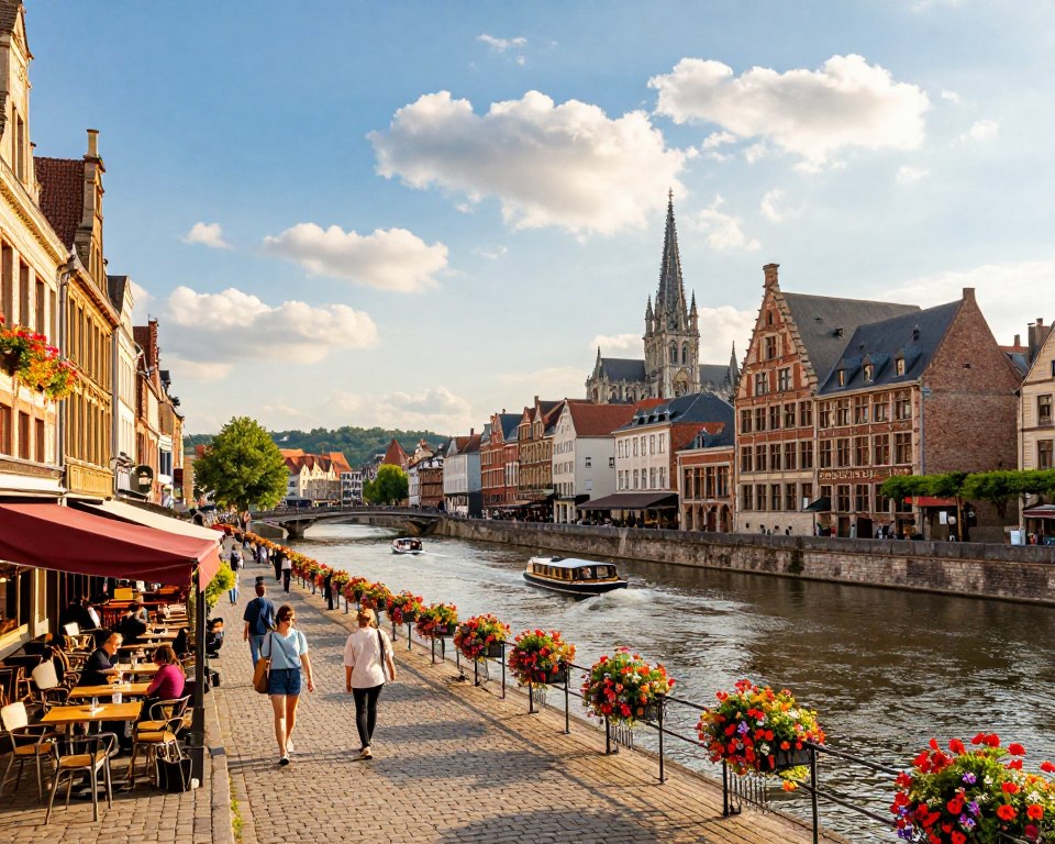 Lüttich Wallonien Stadtansicht Lüttich Wallonien Stadtansicht