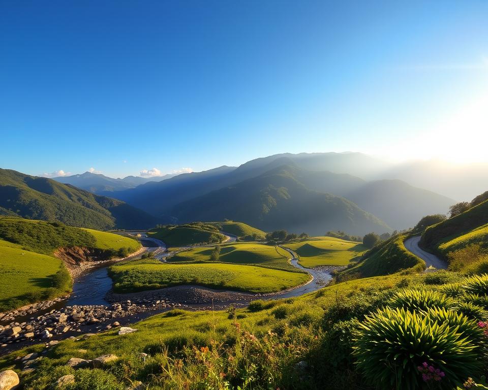 Mae Hong Son Loop Berglandschaft