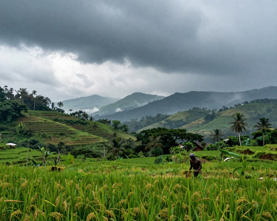 Maha Monsun in Sri Lanka
