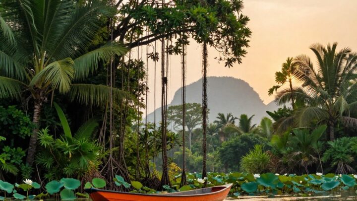 Mekong Delta in Vietnam