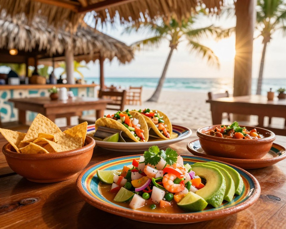 Mexikanische Küche Holbox Meeresfrüchte