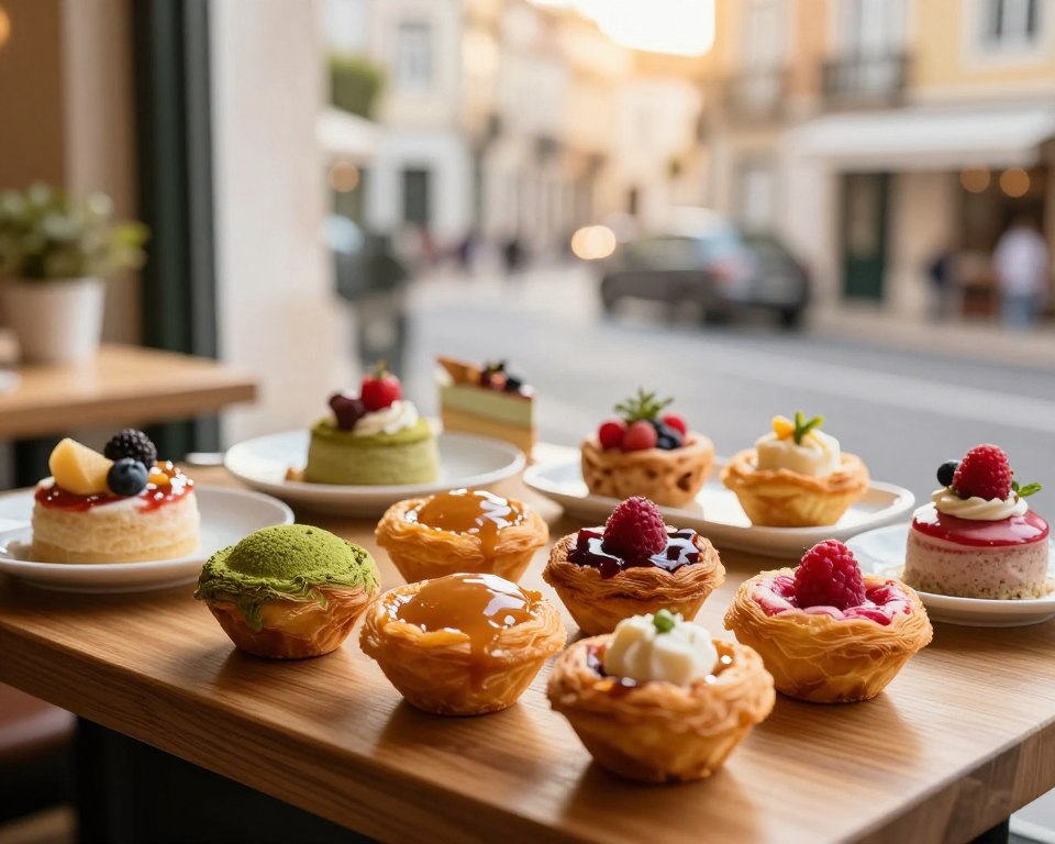 Moderne Pastéis de Nata Interpretationen