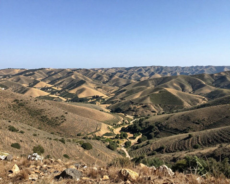Monchique Berglandschaft Algarve