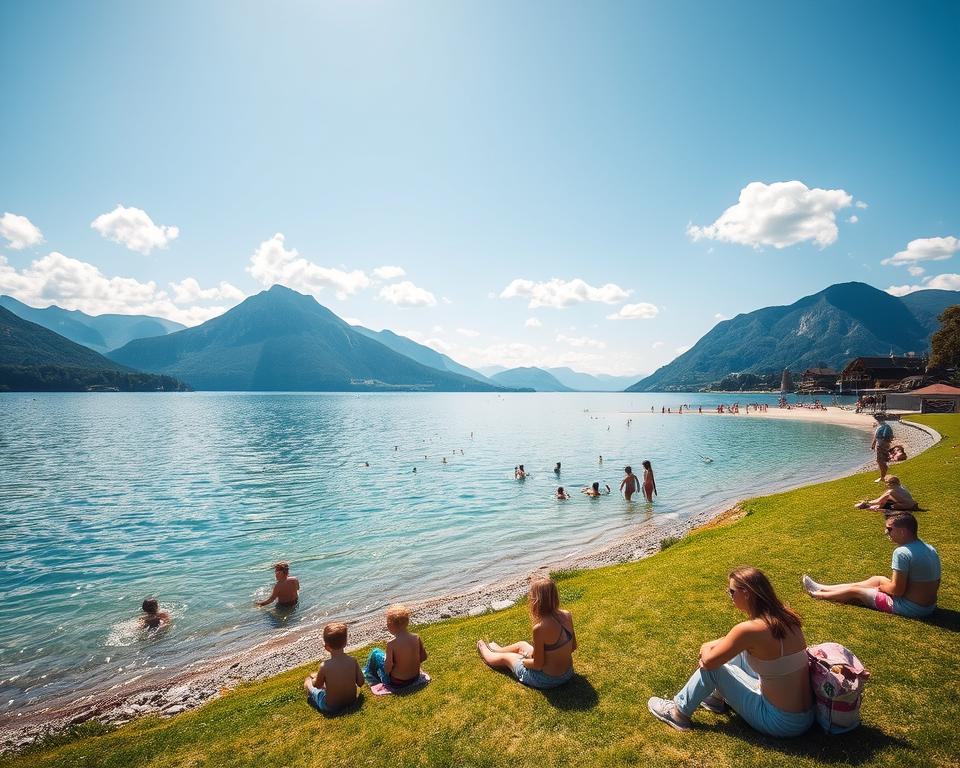 Mondsee Badeplätze Salzkammergut Mondsee Badeplätze Salzkammergut