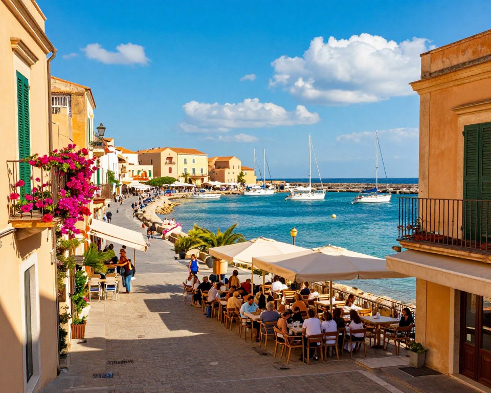 Olbia Nordsardinien Stadtansicht