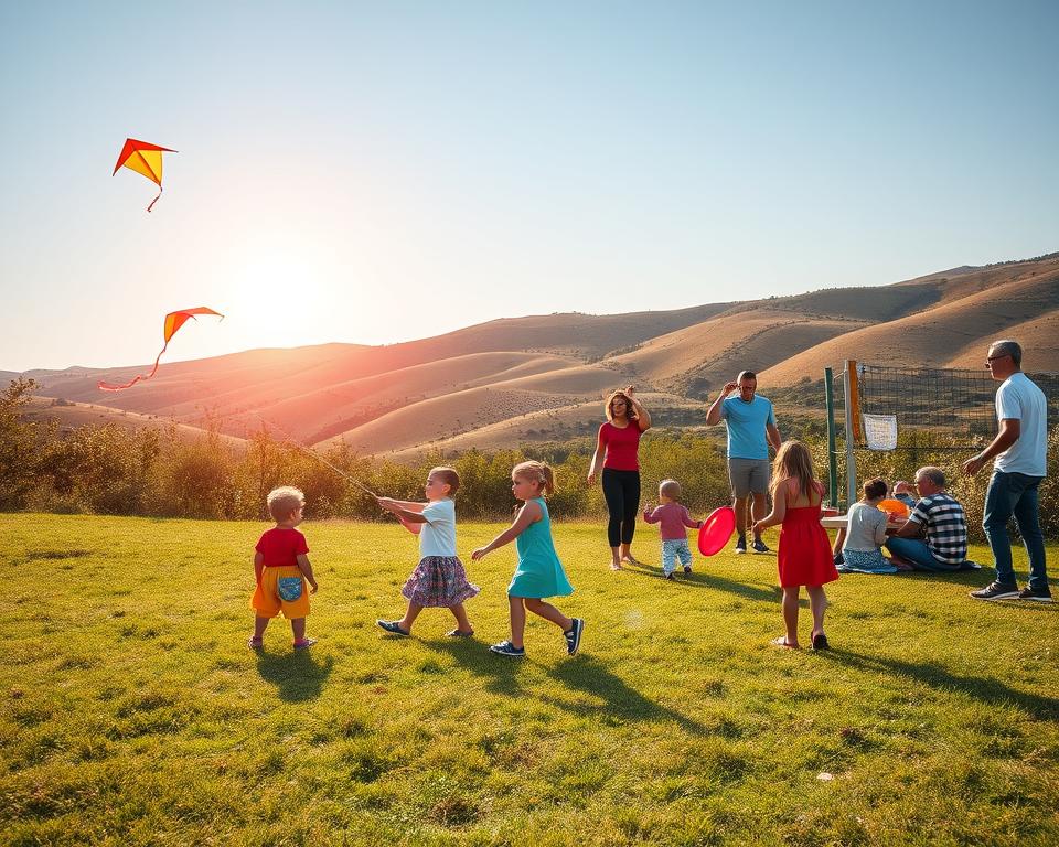 Outdoor-Aktivitäten mit Kindern