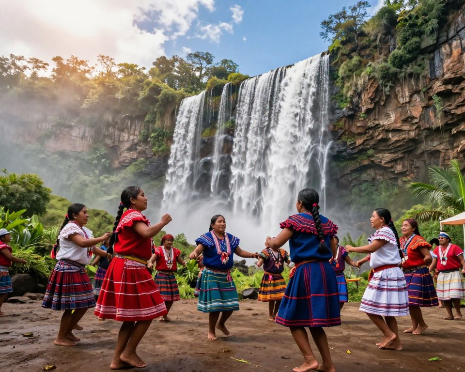 Pemon indigene Kultur am Salto Angel