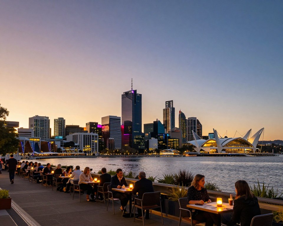 Perth Sehenswürdigkeiten Skyline Perth Sehenswürdigkeiten Skyline