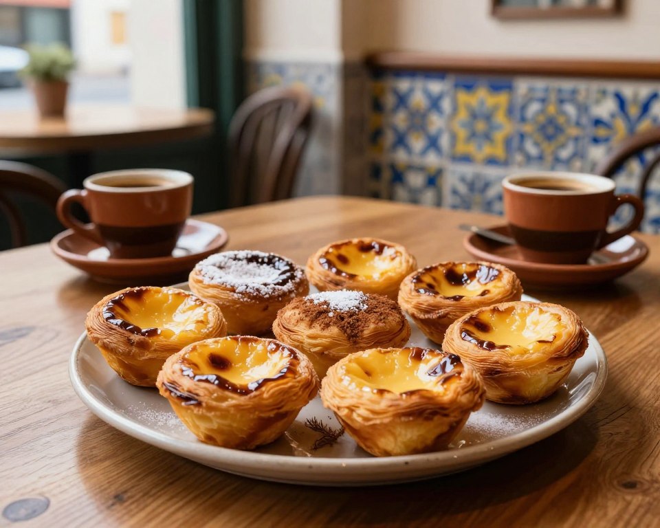 Portugiesische Pasteis de Nata Kulturerbe