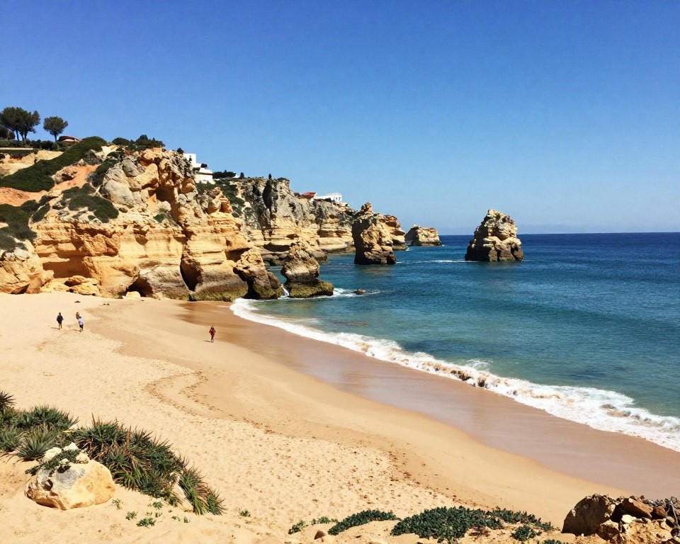 Praia da Marinha Strand Algarve