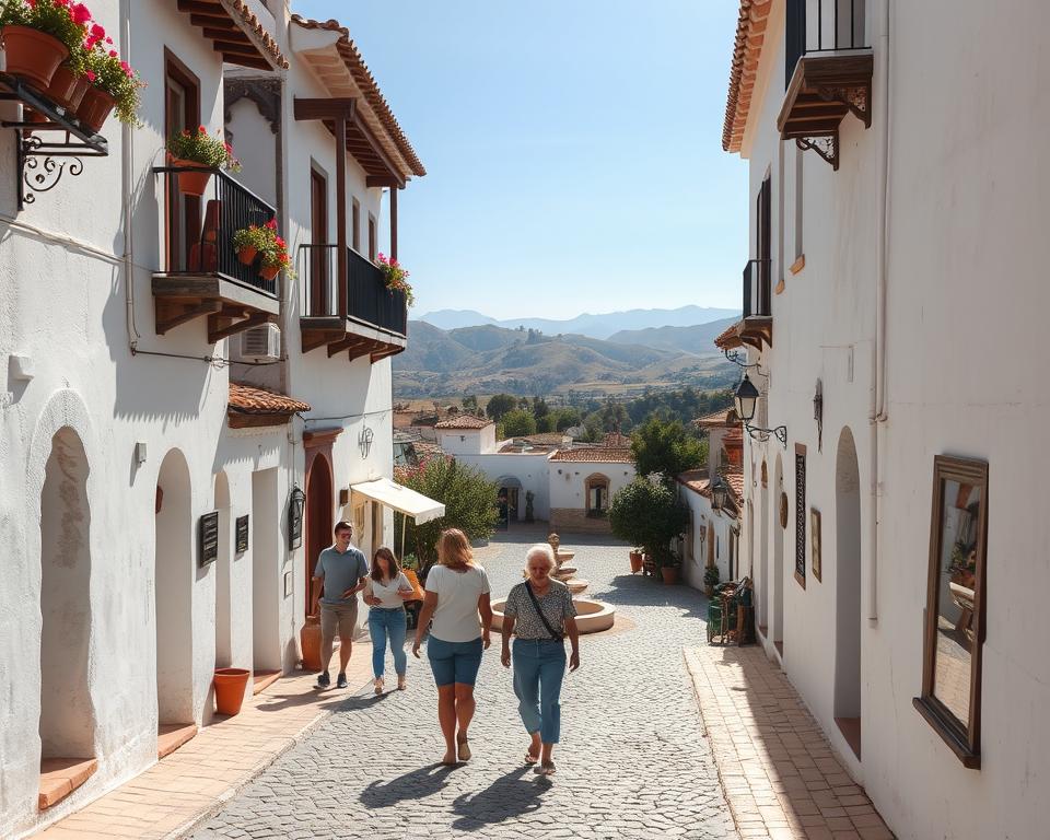 Praktische Reisetipps weiße Dörfer