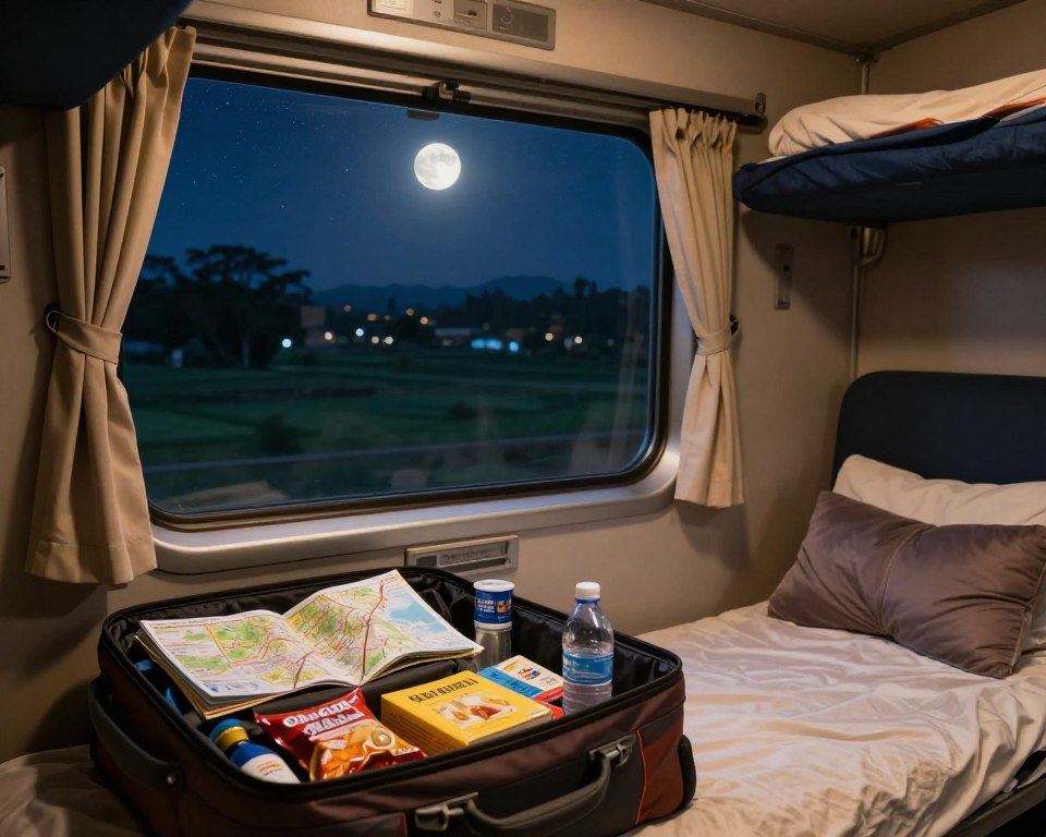 Praktische Vorbereitung für die Nachtzugfahrt