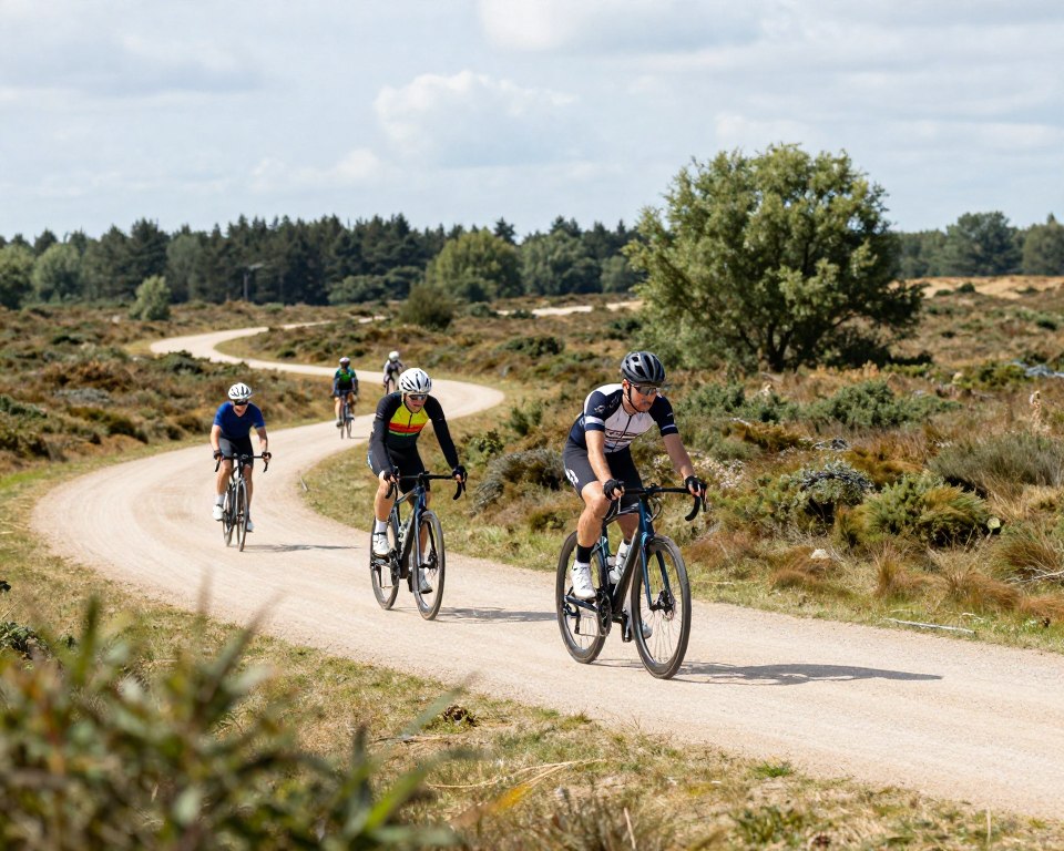 Radfahren im Nationalpark Maasduinen