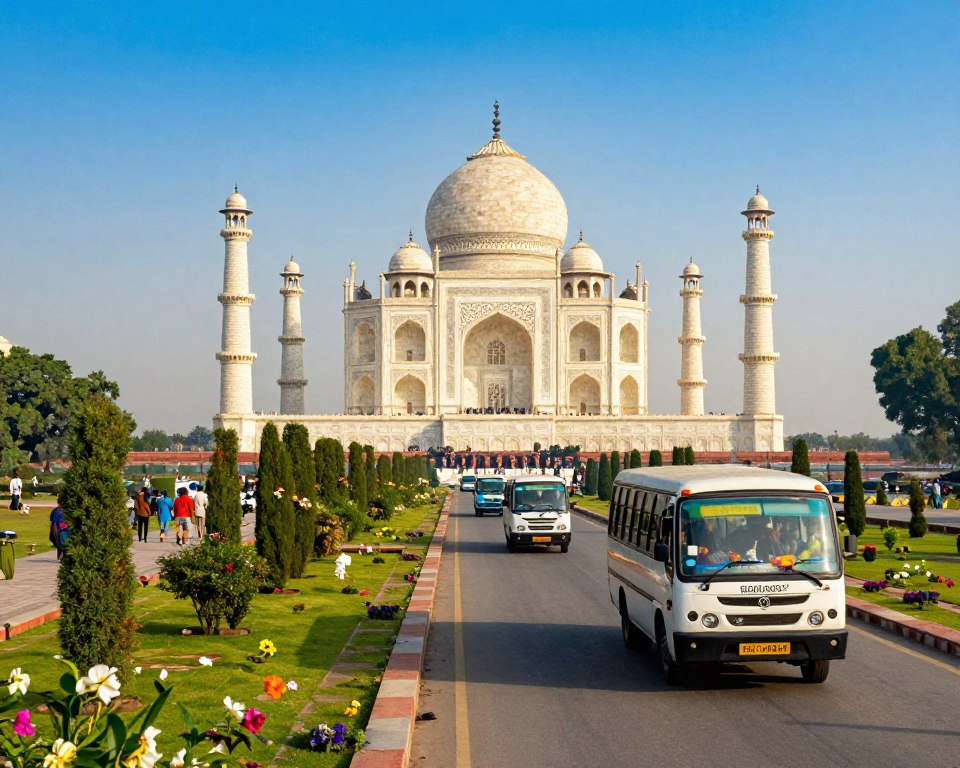 Reiserouten nach Agra Reiserouten nach Agra