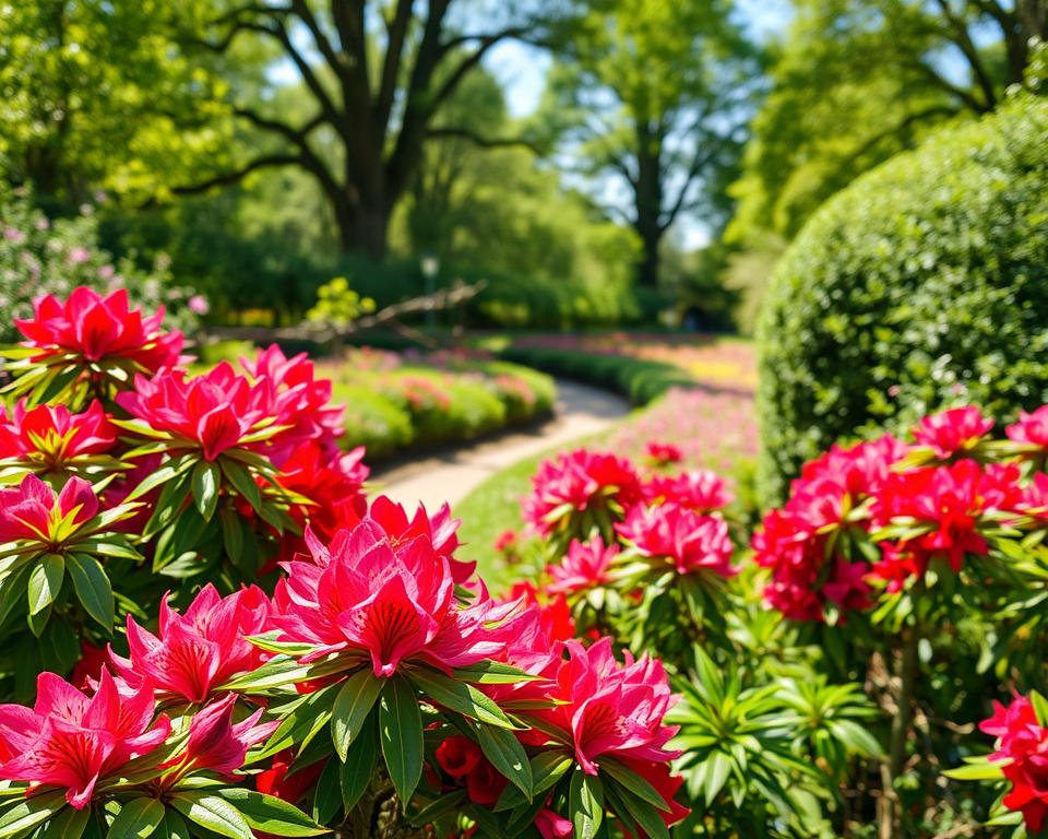 Rhododendron Arten im Botanischen Garten Bremen Rhododendron Arten im Botanischen Garten Bremen