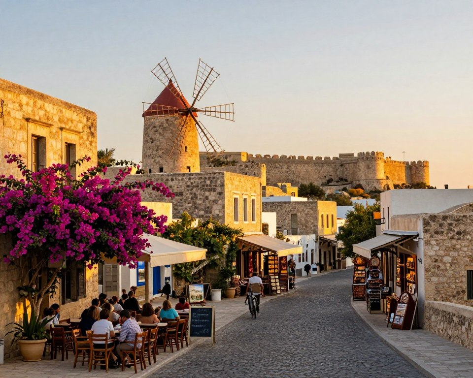 Rhodos Griechenland Altstadt