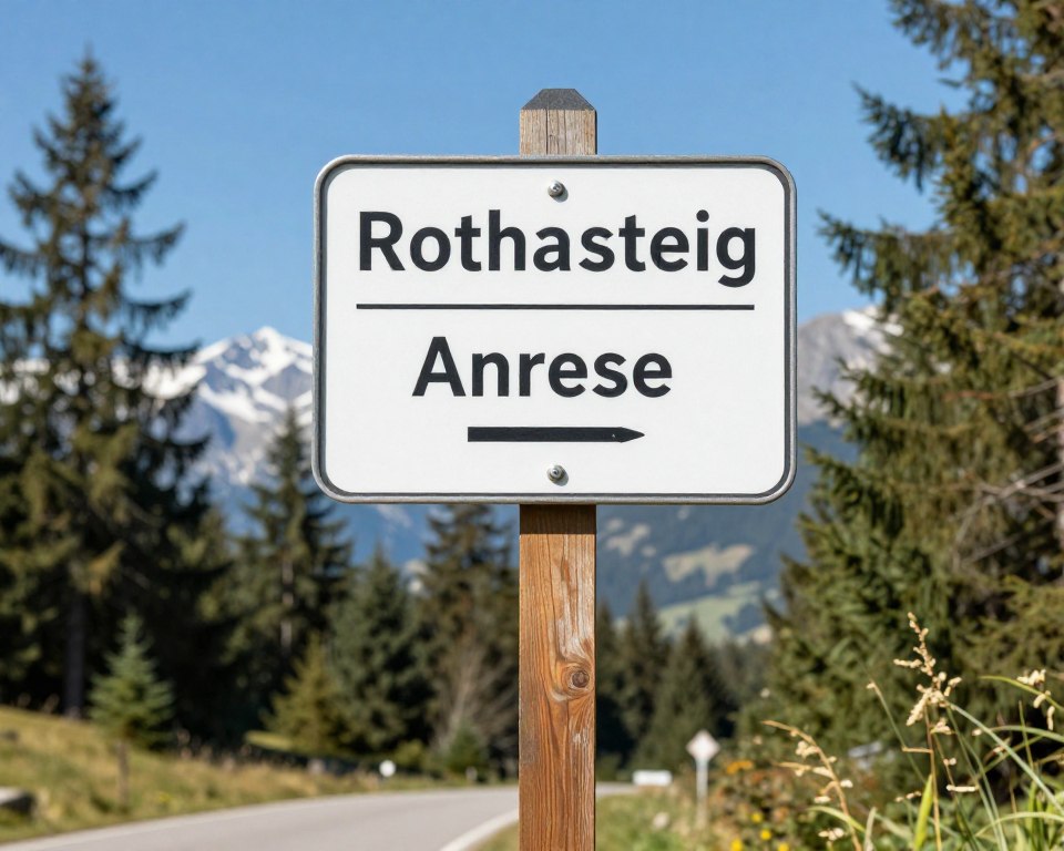 Rothaarsteig Anreise Wegweiser