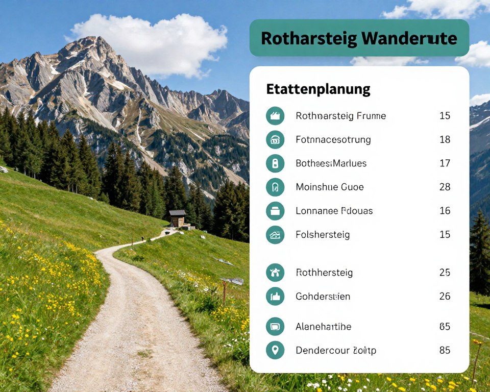 Rothaarsteig Wanderroute Etappenplanung