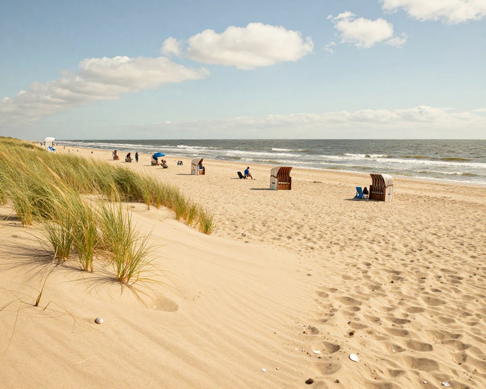 Sandstrand Nordsee Juist