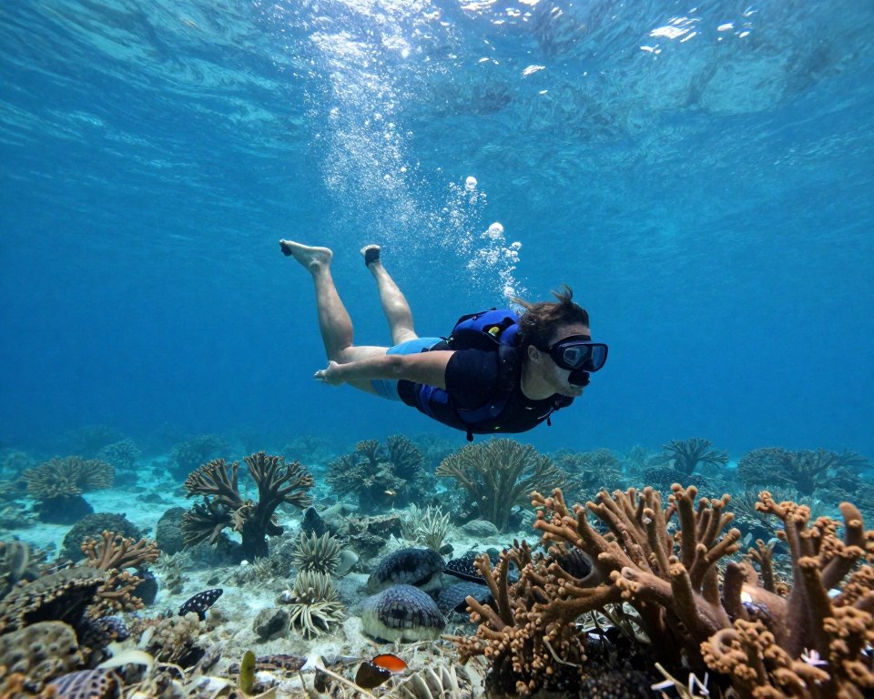Seychellen Aktivitäten Schnorcheln und Tauchen
