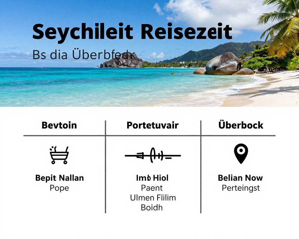 Seychellen Reisezeit Überblick