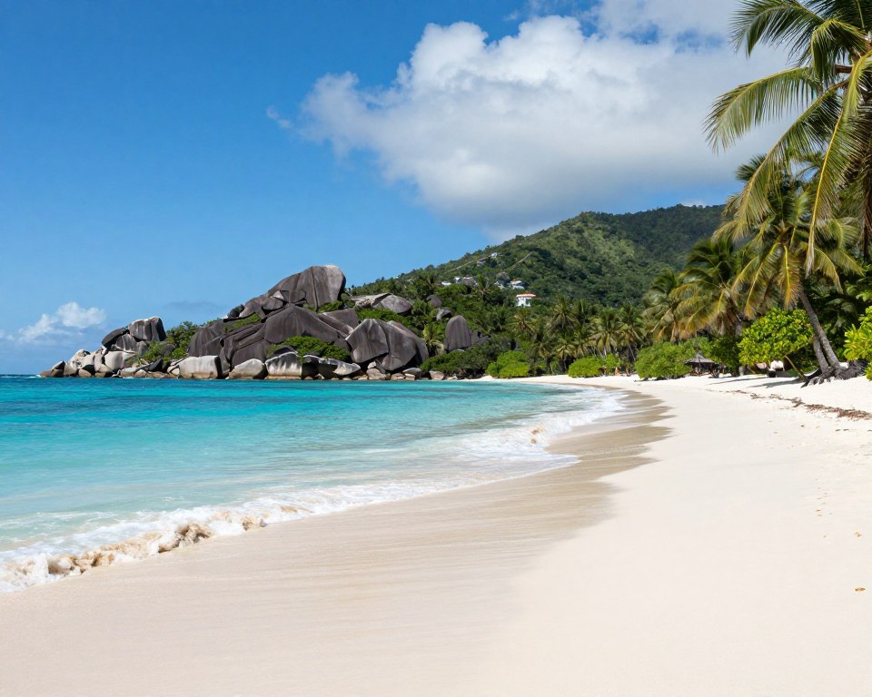 Seychellen Strände Panorama