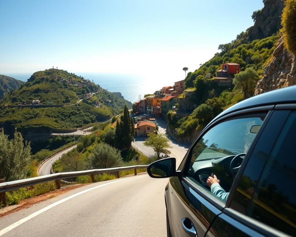 Sicheres Autofahren in Bergstraßen