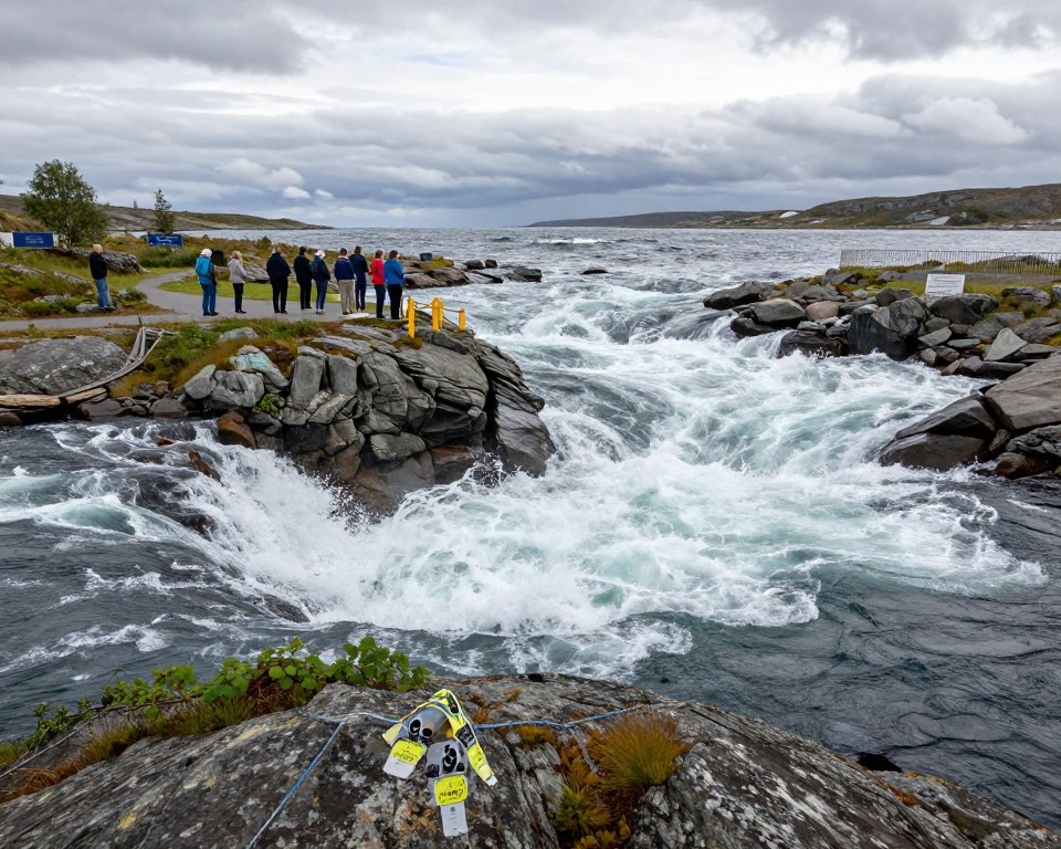 Sicherheit am Saltstraumen