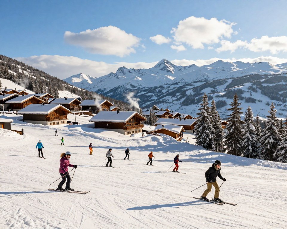 Skifahren in norwegischen Winterresorts
