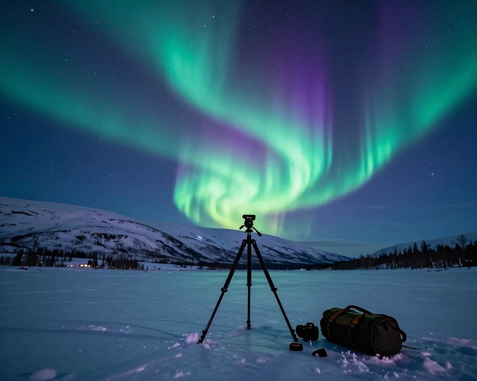 Stativ Nachtfotografie Nordlichter