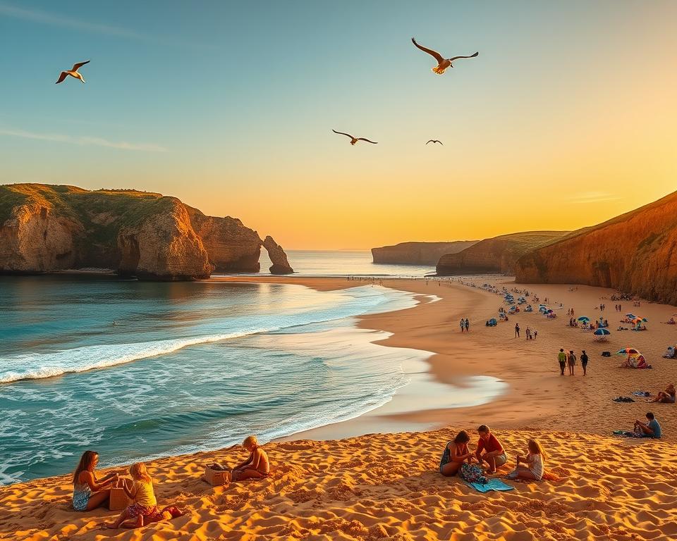 Strand an der Algarve