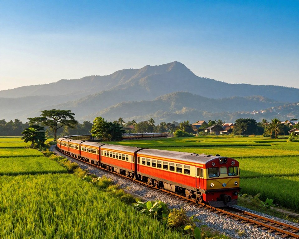 Strecke Bangkok Chiang Mai