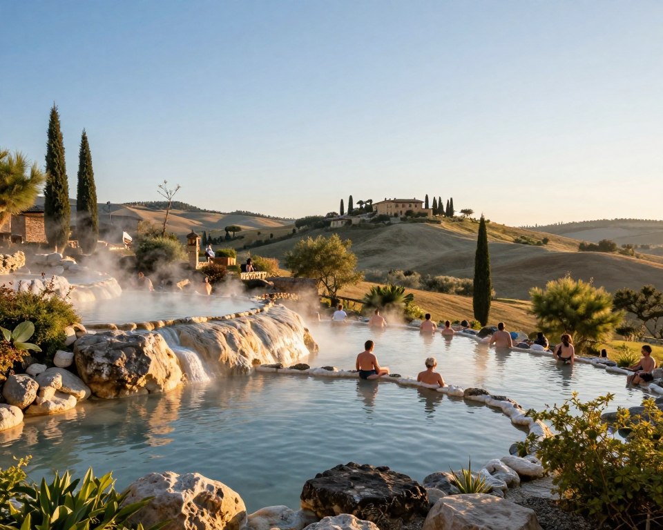 Thermalquellen Besuch Toskana