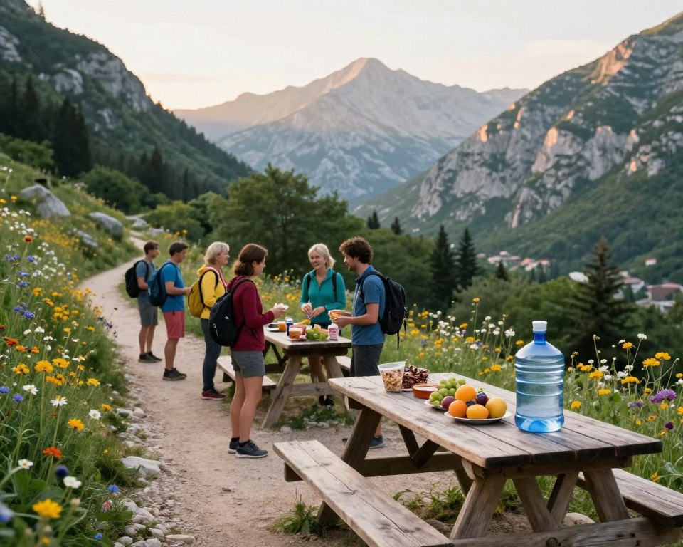 Verpflegung Weitwandern Montenegro