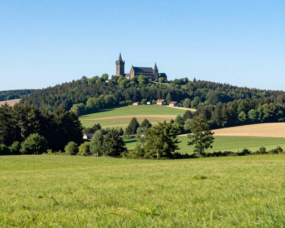 Vulkanische Landschaft der Eifel