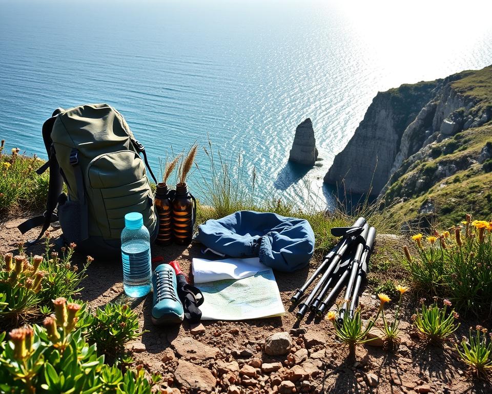 Wanderausrüstung für die Portugiesische Küste