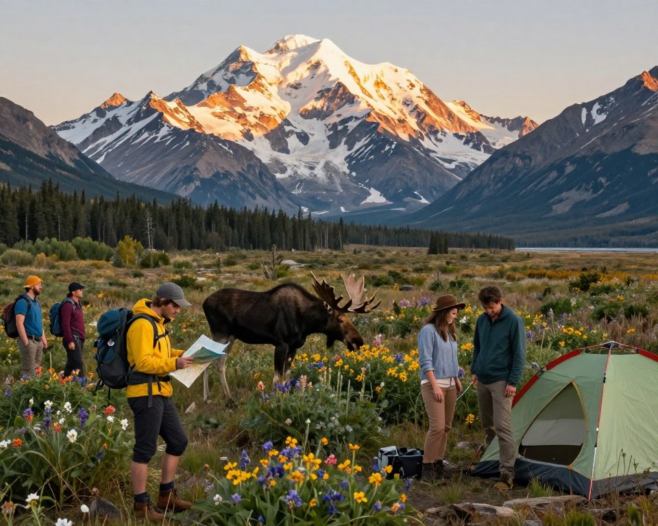 Wanderungen im Denali National Park Wanderungen im Denali National Park