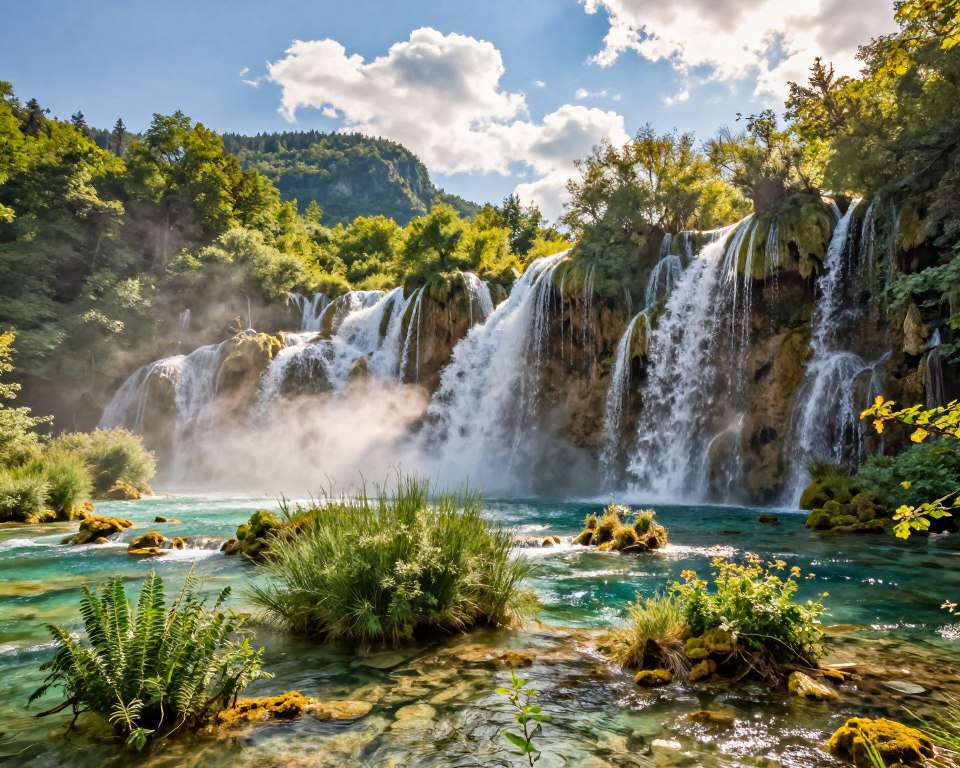 Wasserfälle fotografieren in Kroatien