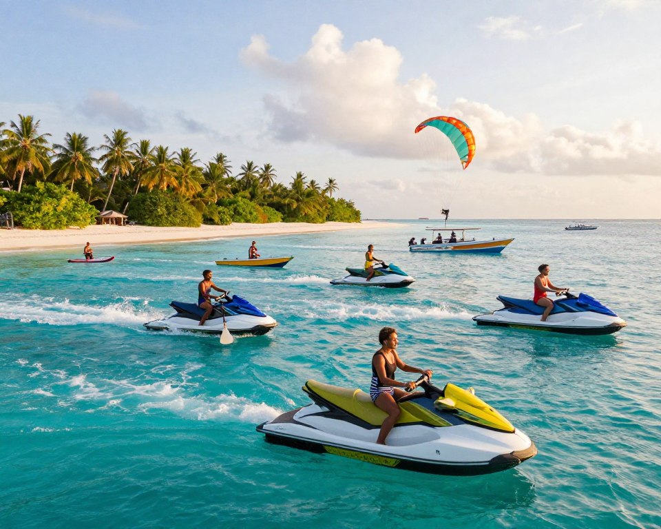 Wassersport Malediven Aktivitäten