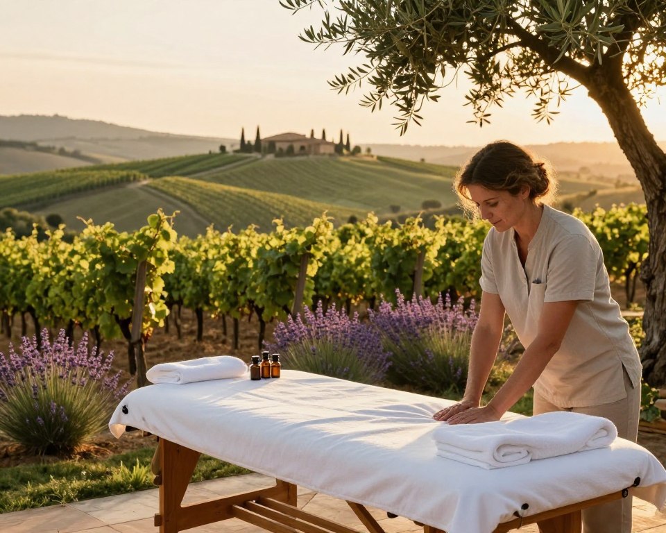 Wellness-Anwendungen in der Toskana