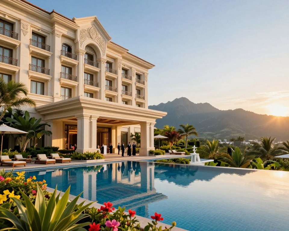 Weltklasse-Hotel Luxus Reiseziele