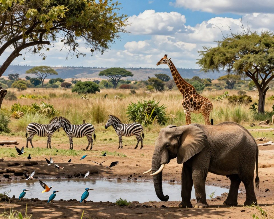 Wildtiere Südafrika Biodiversität
