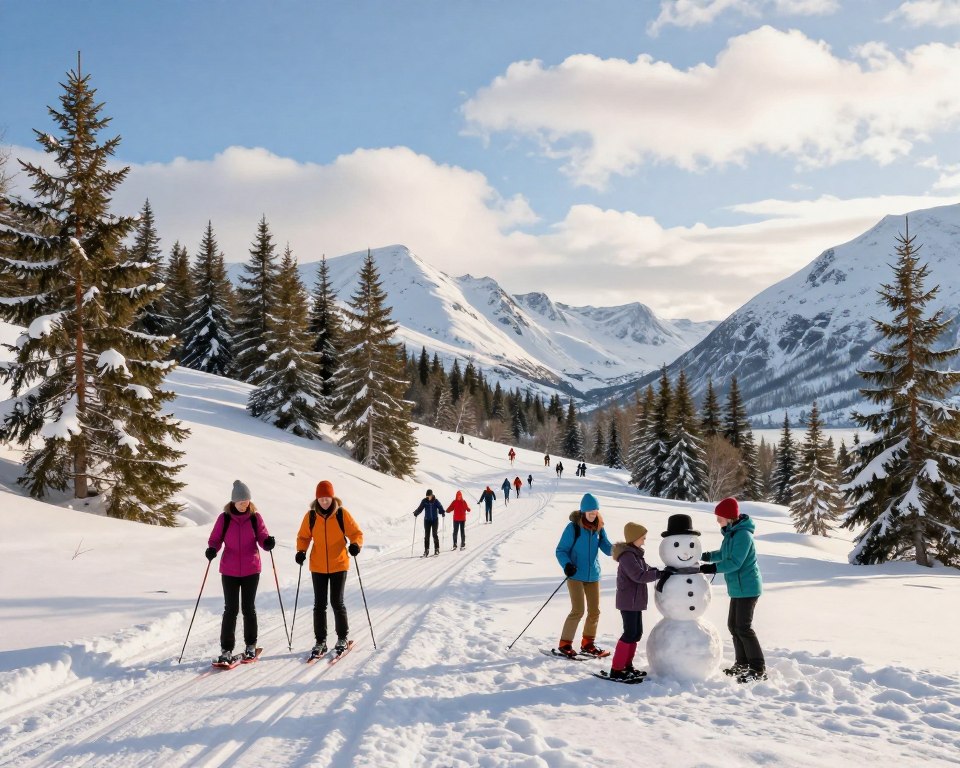 Winteraktivitäten Norwegen