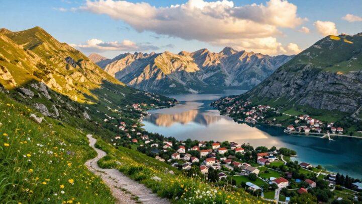 weitwandern montenegro