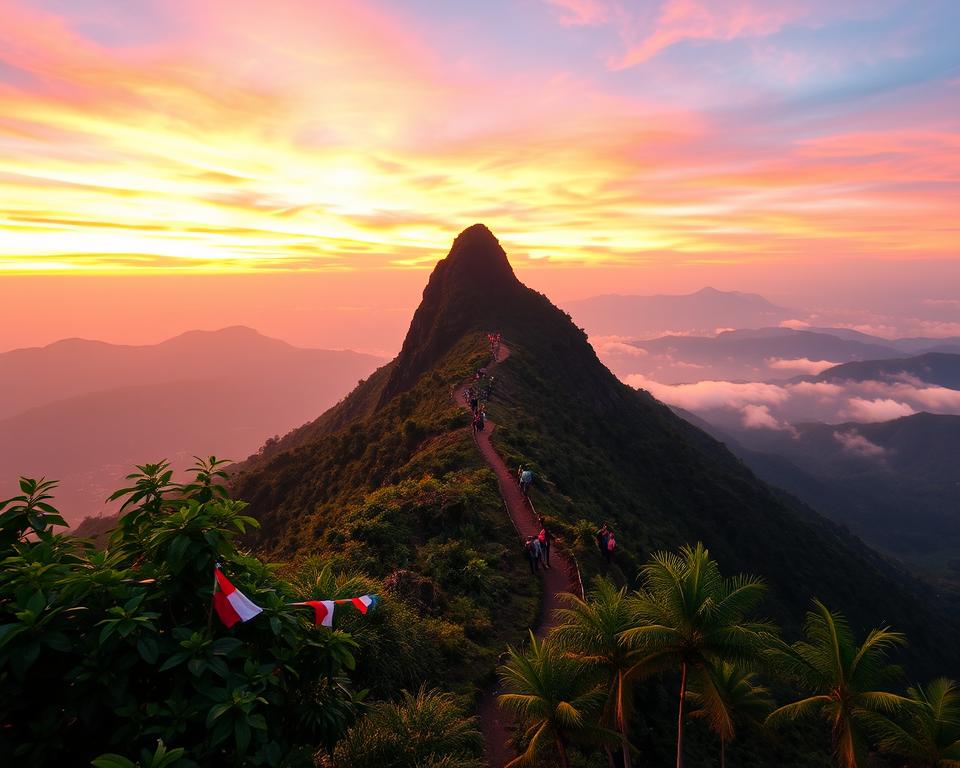 Erkunde den beeindruckenden Adams Peak