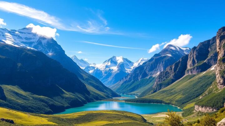 hochgebirge in südamerika